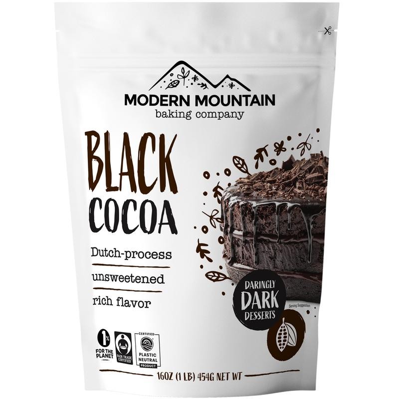Modern Mountain Baking Company Black Cocoa Powder - Size: 1lb