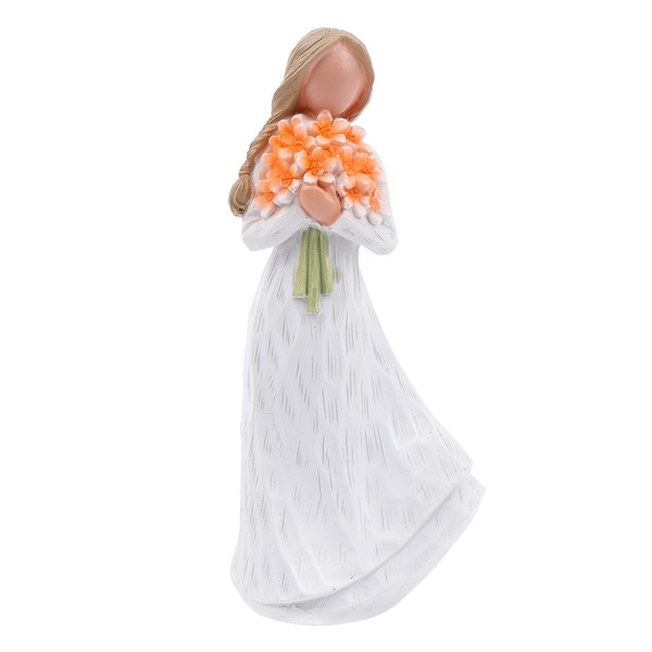 BUTITNOW Guardian Angel Figurine, Sculpted Hand-Painted Figure, Warm Embrace, Encouragement