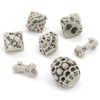 DND Dice Set - Set of 7 Polyhedral Skull &
