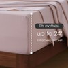 HYPREST Extra Deep Pocket Queen Sheet Sets Fits 18"-24" in