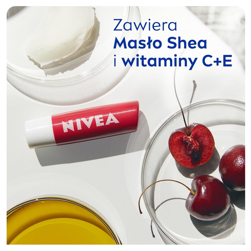 NIVEA Nourishing Lipstick Cherry Shine 4.8 g