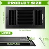 Wesiti 4 Pcs 12 x 6 Inch Vent Covers for