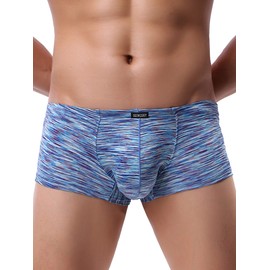 IKINGSKY - Calzoncillos tipo calzones elásticos para hombre, sexy, de talle bajo, para hombre, Varios colores, XX-Large