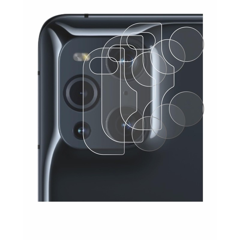 Savvies Pack of 6 Screen Protectors for Oppo Find X3
