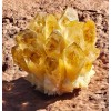 300G Large Citrine Quartz Geode Quartz Cluster Crystal Healing Reiki