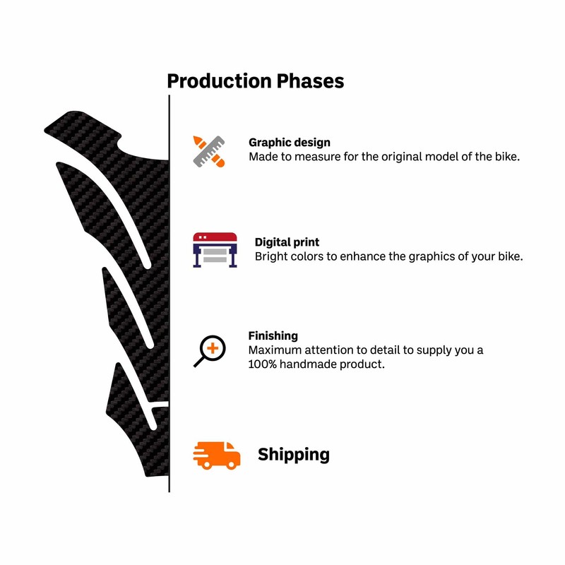 labelbike - Motorcycle Wheel Rim Sticker Strips Compatible with KTM