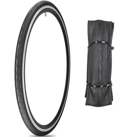 700 X 23C/700 X 25C/700 X 28C/700 X 35C Bike Tire Foldable Replacement Tires for Road Bicycle (700 X 28C 60TPI)