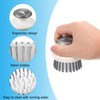 PATIKIL 2.7" x 2.5" Dish Brush with Handle, 2Pcs Ergonomic