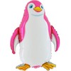 32 Zoll Rosafarbener Pinguin Hat Folieballon (CS10) Gestaltet