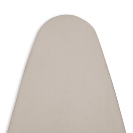 Encasa Homes Ersatzbügeltischbezug mit extra dickem 4-mm-Filzpolster - Beige - einfarbig Baumwolle, elastisch, (Passt zu Medium Standardbrettern von 112x34 cm) Wärmereflektierend