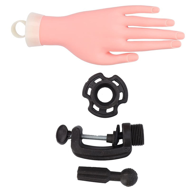 Practice Hand for Acrylic Nails,Adjustable Fake Mannequin Hands for Nails
