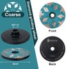 Casaverde 4" Resin Filled Diamond Cup Wheel,Granite Cup Wheels with