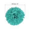 PATIKIL 4" Tissue Pom Poms Flowers, 20 Pack Paper Flower