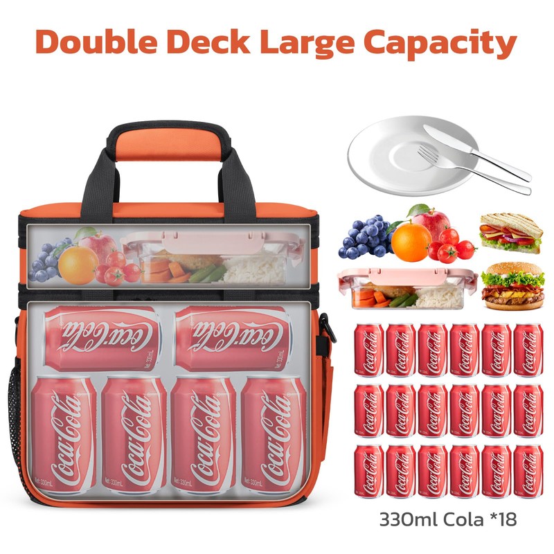Maelstrom Lunch Box, 20L Insulated Lunch Bag for Men Women,