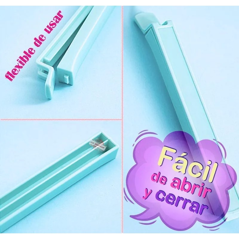 J.H. Company Set 5 Piezas Clips Sellado De Bolsas Y