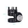 Niceyrig 15mm Single Rod Holder Clamp with 3/8'' Arri Locating