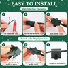 Yoojahow 109 Pcs SPT-2 50ft Christmas Electrical Wire with Female