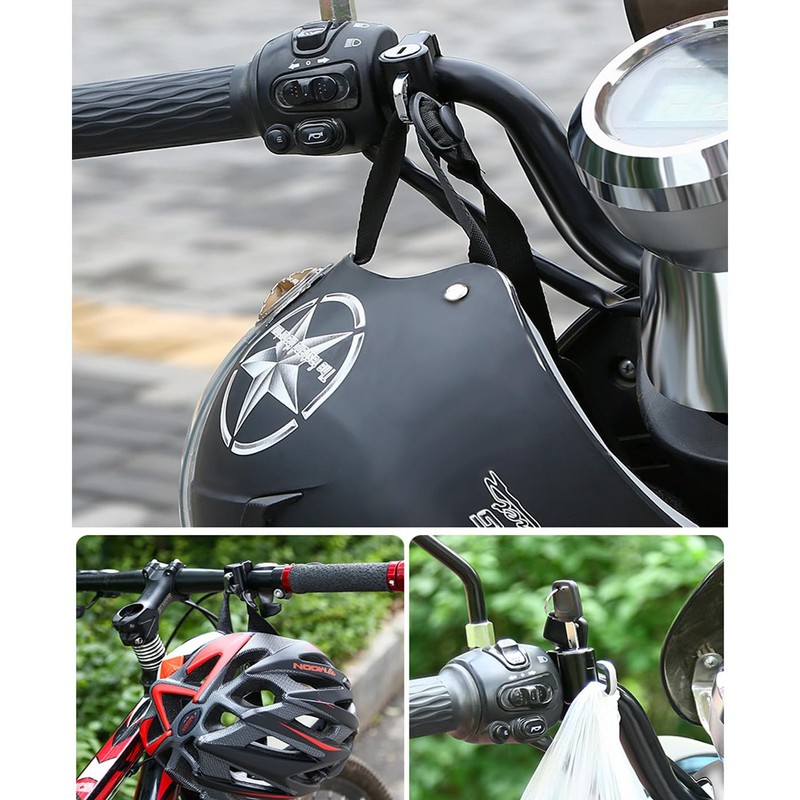 BRIIKPP Universal Helmet Lock, Compatible with 0.9 - 1.1 inches