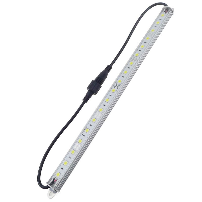 LEDENET® 12" 6500K-7000K White Super Bright 18LEDs 5050 Aquarium LED
