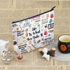 Pyoul Makeup Bag for Baking Lovers Gift Baking Theme Bakers