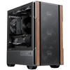 Okinos Genuine Walnut Wood Micro ATX Case, MATX PC Case