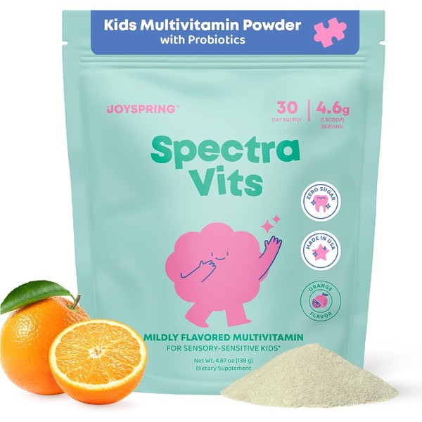 JoySpring Kids Multivitamin Powder – Complete Daily Nutrition with 23