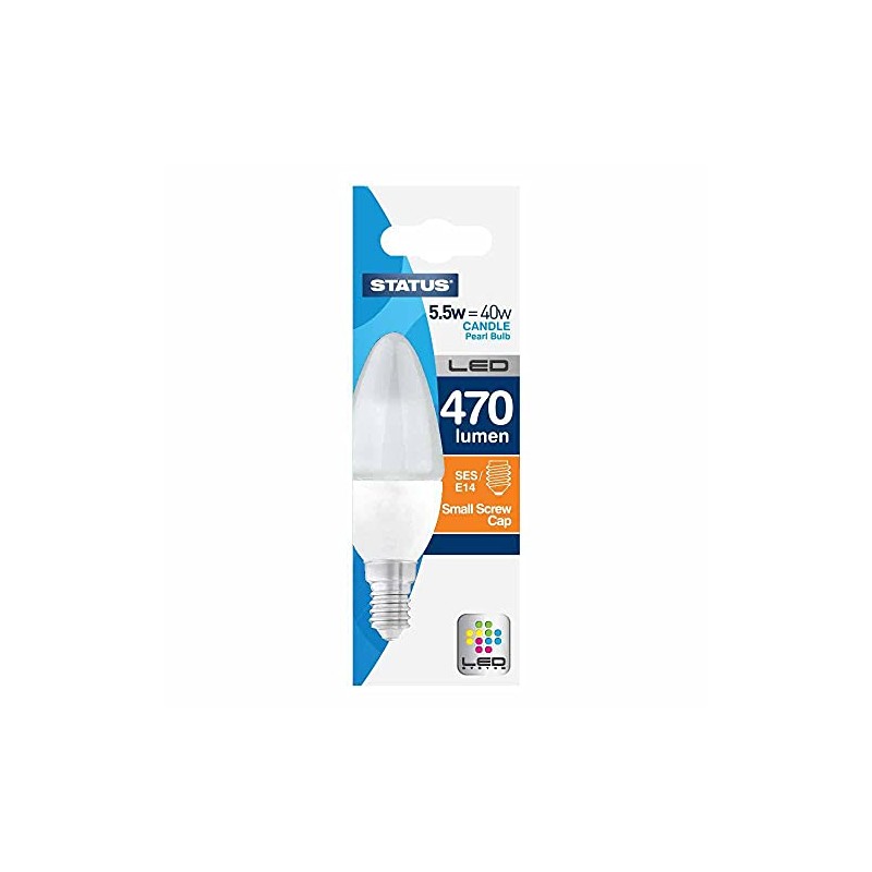 Status LED, E14, 5.5W, Warm White (5.5SLCSESP1PKB8)