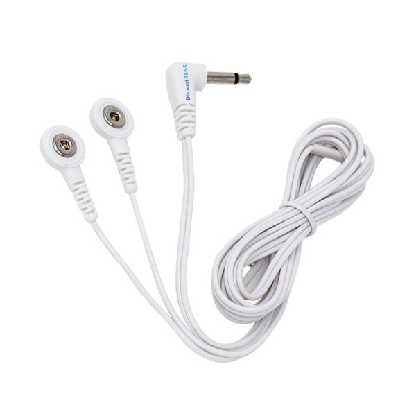 TENS Lead Wires Compatible with Omron Electrotherapy Devices with Snap