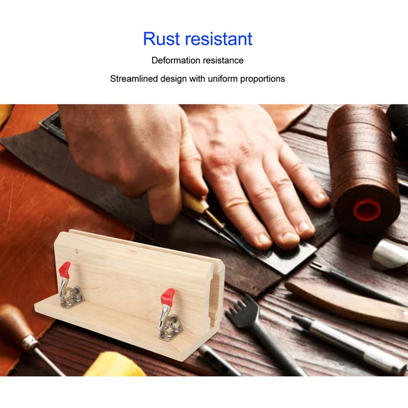 Leather Stitching Pony Rust Resistant Streamlined Design Flexible Leather Hand