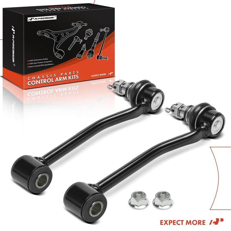 A-Premium 2 x Rear Sway Bar Links Stabilizer Bar Links,