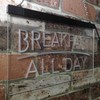 Breakfast All Day Open Restaurant Café Dual Color LED Neon