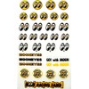 Assorted Tiny Mooneyes Decals Remote Control Vehicle Stickers