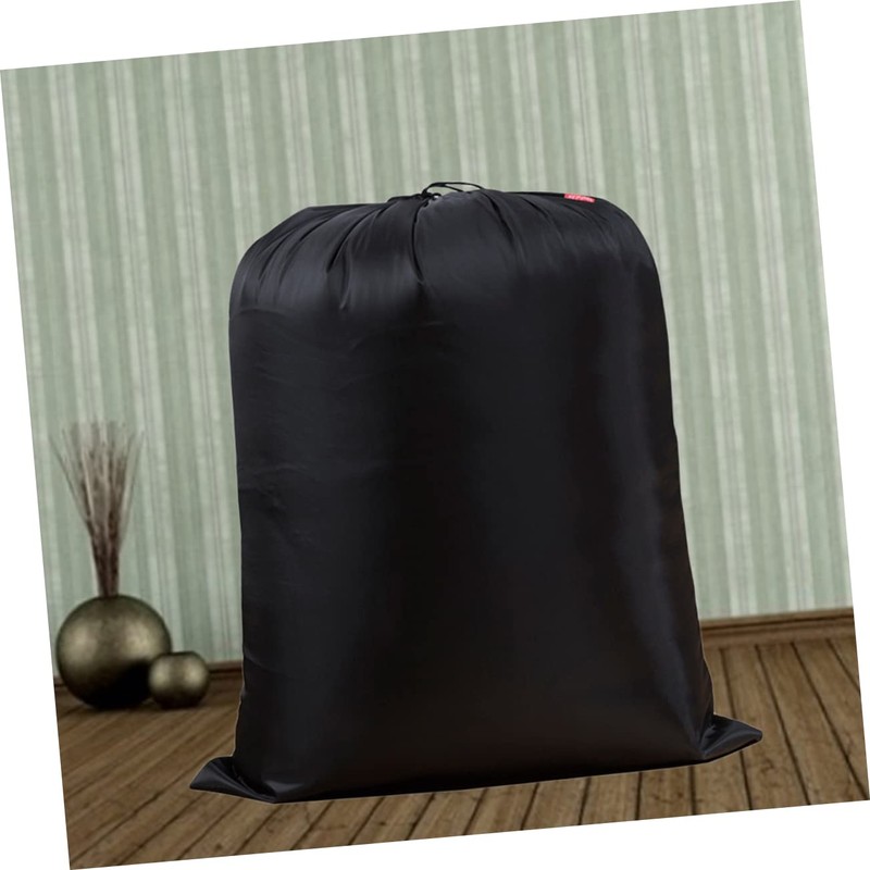 Hohopeti Storage Organizer Drawstring Quilt Storage Bag Nylon Large Size