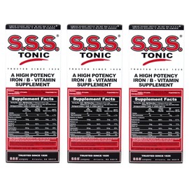 PACK OF 3 EACH SSS TONIC 10OZ PT#1225811110 (Pack of 3)