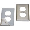 Bryant Electric SS8 1-Gang, 1-Duplex, Standard Size 302/304 Stainless Steel
