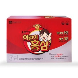 [Family Month] Chong Kun Dang Health Children’s Red Ginseng 20ml x 30 pieces, 2 boxes / [가정의달] 종근당건강 어린이 홍삼 20ml x 30개입 2box