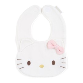Baby Bibs Soft Cotton Cloth Cute Animal Patterns Good Water Absorption Infant Drool Bibs White