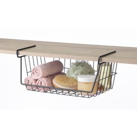Whitmor Wire Under the Shelf Basket - Black