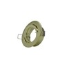 LED recessed downlight spot Samila around swiveling Gold stainless 8.3cm