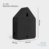 RELAXOUND Original Black Dark Chirping Box - Modern Bird Chirping