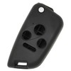 Horande No Cutting Required Modified Folding Flip Replacement Key Fob Cover Case fit for Honda 2003-2012 Accord 2006-2013 Civic EX 2009-2015 Pilot 2005-2006 CR-V Keyless Entry Key Fob