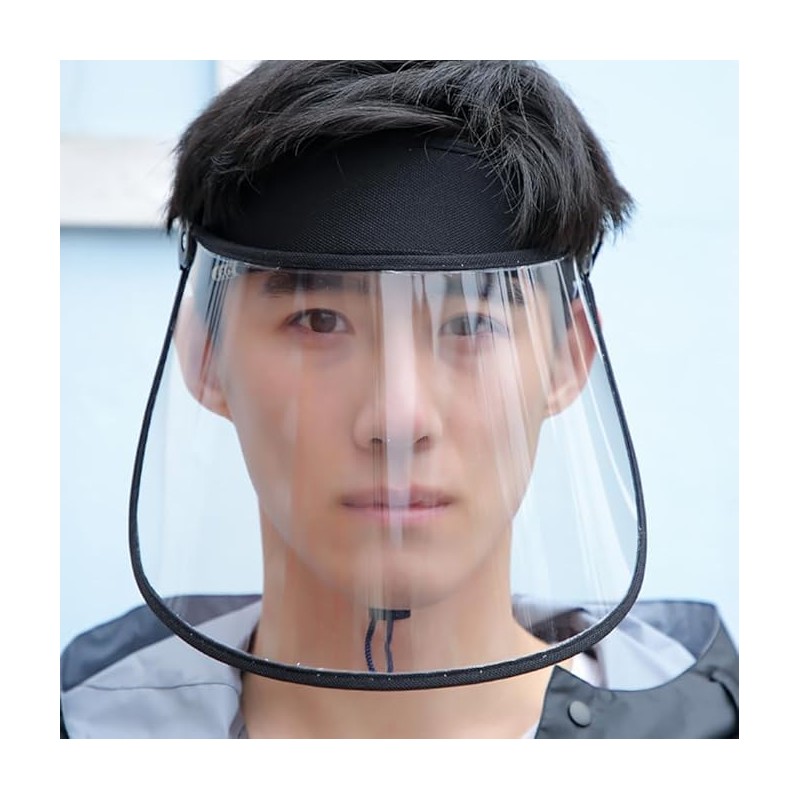 VitalBloom Rain Visor, Bicycle, Rain Hat, Rain Hat, Clear Visor,