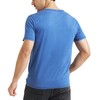 Lucky Brand Men's Venice Burnout Notch Neck Tee Shirt, Monaco