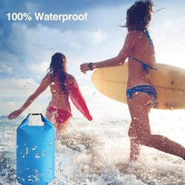 TRHDFW Beach Waterproof Bag Outdoor Trend Backpack Rafting Bucket Bag Rafting River Hiking Backpack