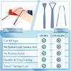 mastermedi MasterMedi Tongue Scraper with Case Easy to Use Tongue