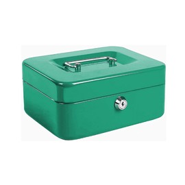 kippen 10333V1 - Green Cash Box, Dimensions: 150X120X80 mm