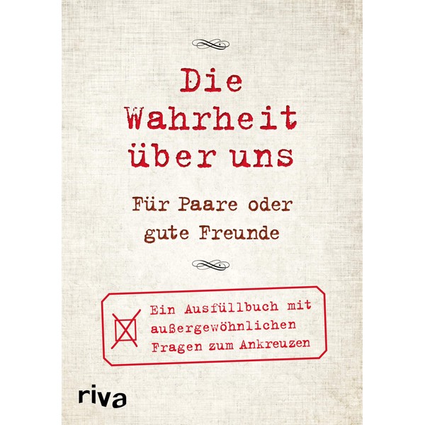 Die Wahrheit über uns – Für Paare oder gute Freunde:
