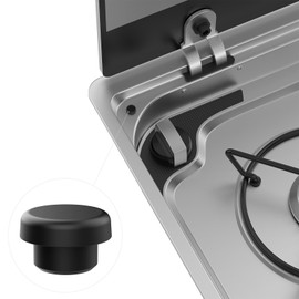 Siegvoll Rubber Plugs for Dometic Screws, Set of 8 Protective Rubber Plugs for Dometic, Smev & Thetford Hobs - RV Oven Accessories