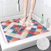 Shower Mat Non Slip Anti-Mildew: 60x60 cm Square Shower Mats