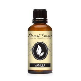 Eternal Essence Oils Vanilla 30ml Premium Fragrance Oil - for Candle, Soap Making, Aromatherapy, Diffusers, Home Care, & Humidifiers